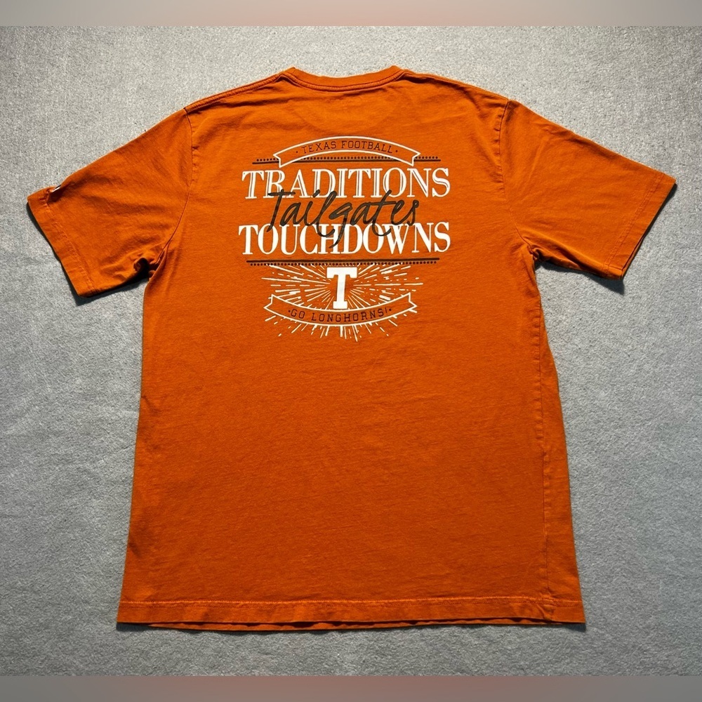Champion University of Texas Longhorns Pocket T-Shirt Burnt Orange Large - Picture 3 of 6